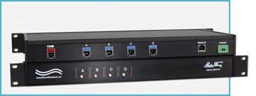 Model 7426 RJ45 Cat5 A/B/C/D Switch with Telnet and GUI
